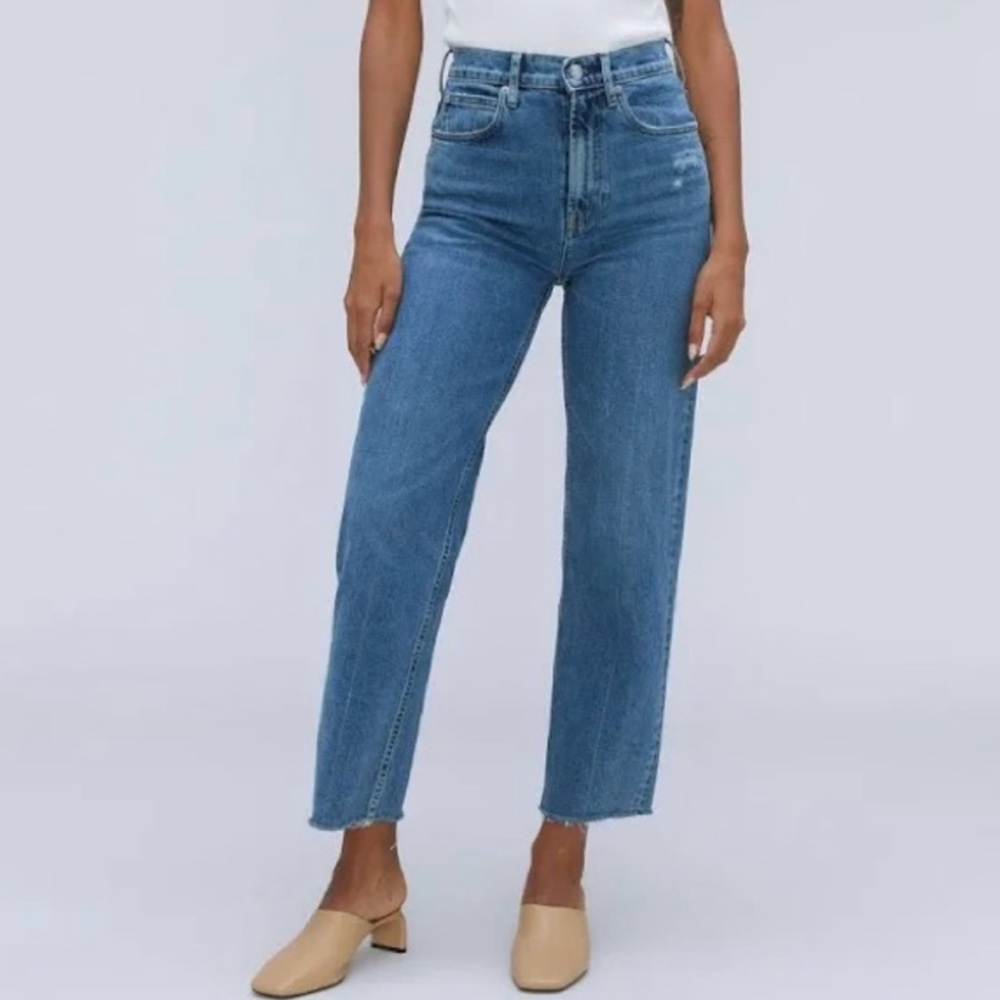 Everlane Blue Ankle & Cropped Jeans